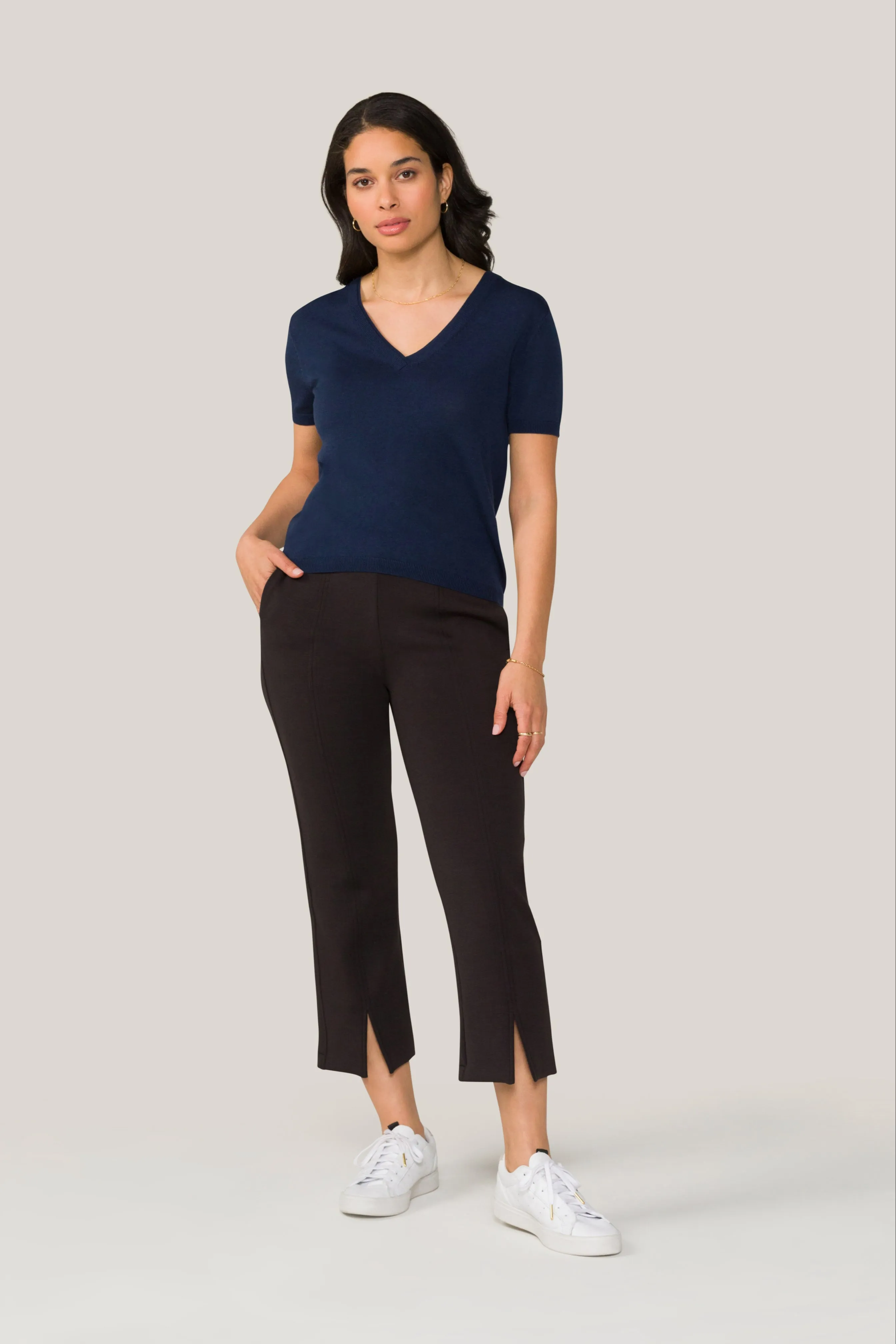 Vida Knit Tee sold by Alala product image thumbnail 4