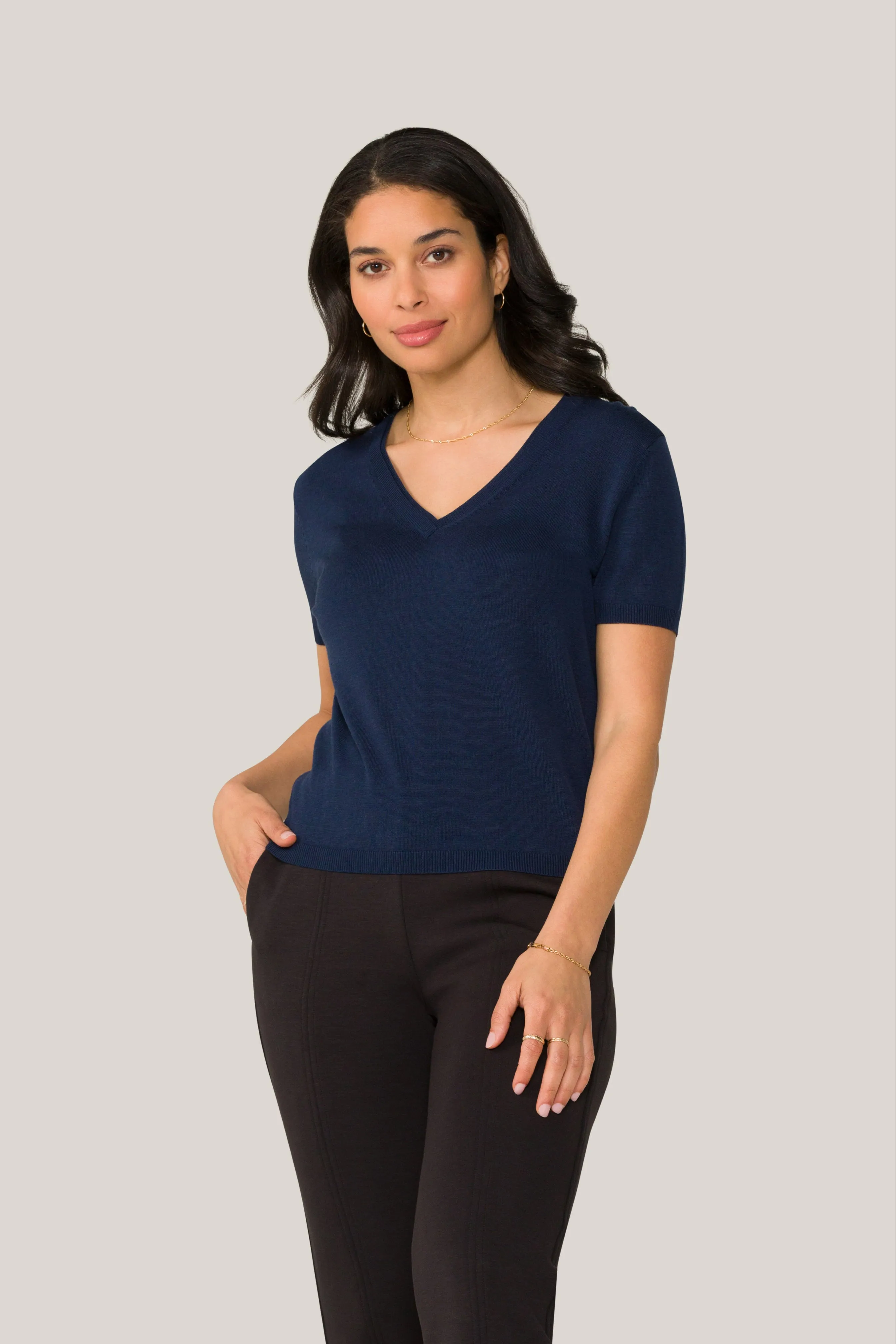 Vida Knit Tee sold by Alala product image thumbnail 3