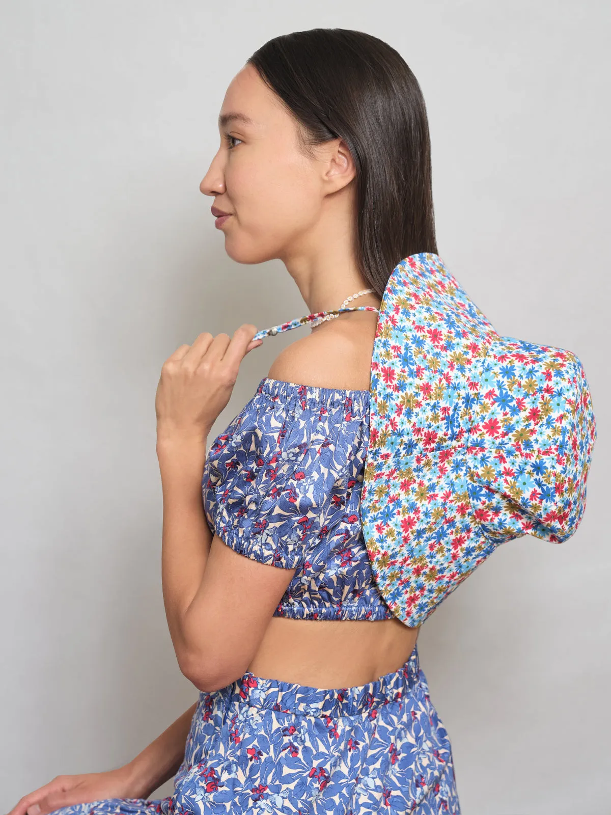Barriére Daisy Print Sun Hat sold by Alala product image thumbnail 5