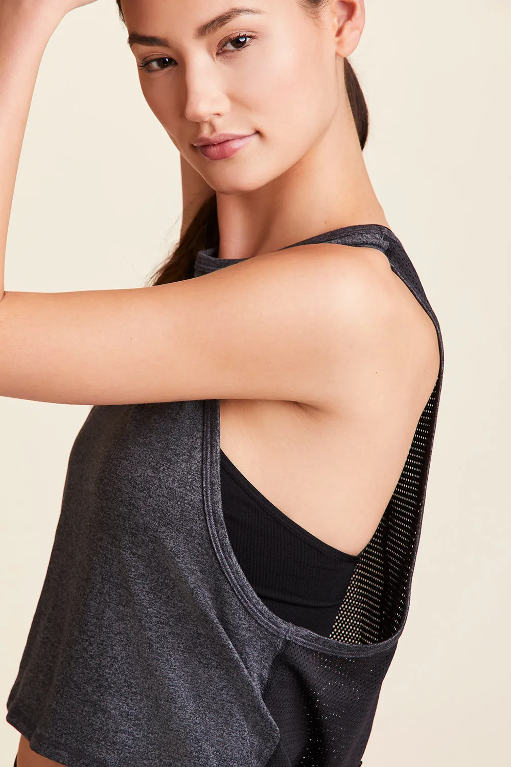 Mesh Tie Back Tank sold by Alala product image thumbnail 5