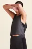 Mesh Tie Back Tank sold by Alala