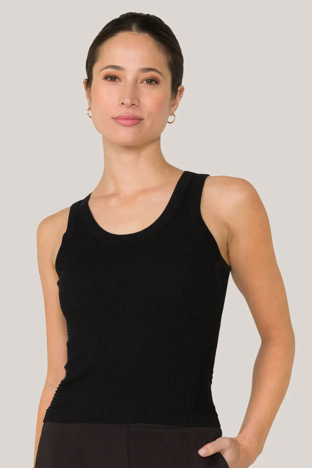 Vida Knit Tank sold by Alala