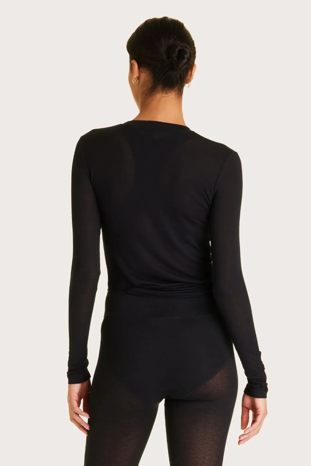 Cashmere Long Sleeve Crew sold by Alala product image thumbnail 2