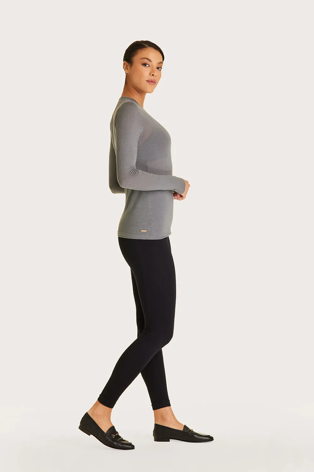 Cashmere Long Sleeve Crew sold by Alala product image thumbnail 4