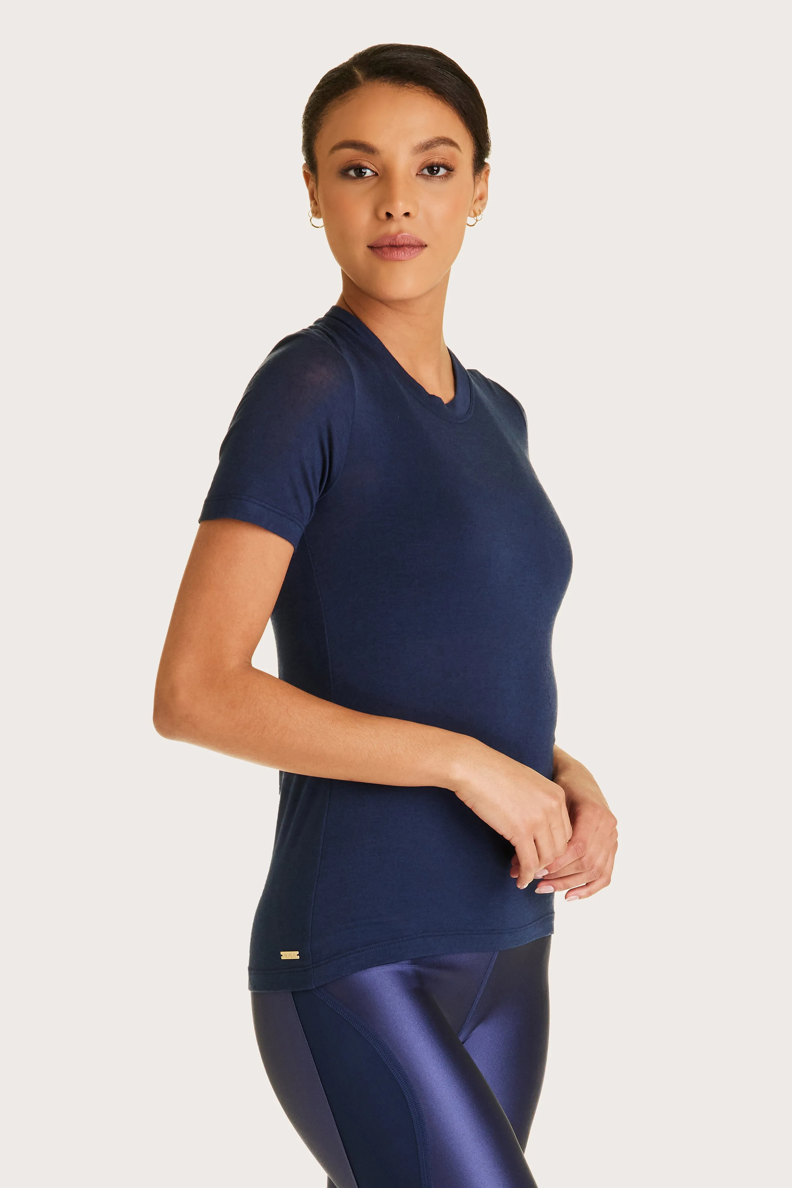 Washable Cashmere Tee sold by Alala
