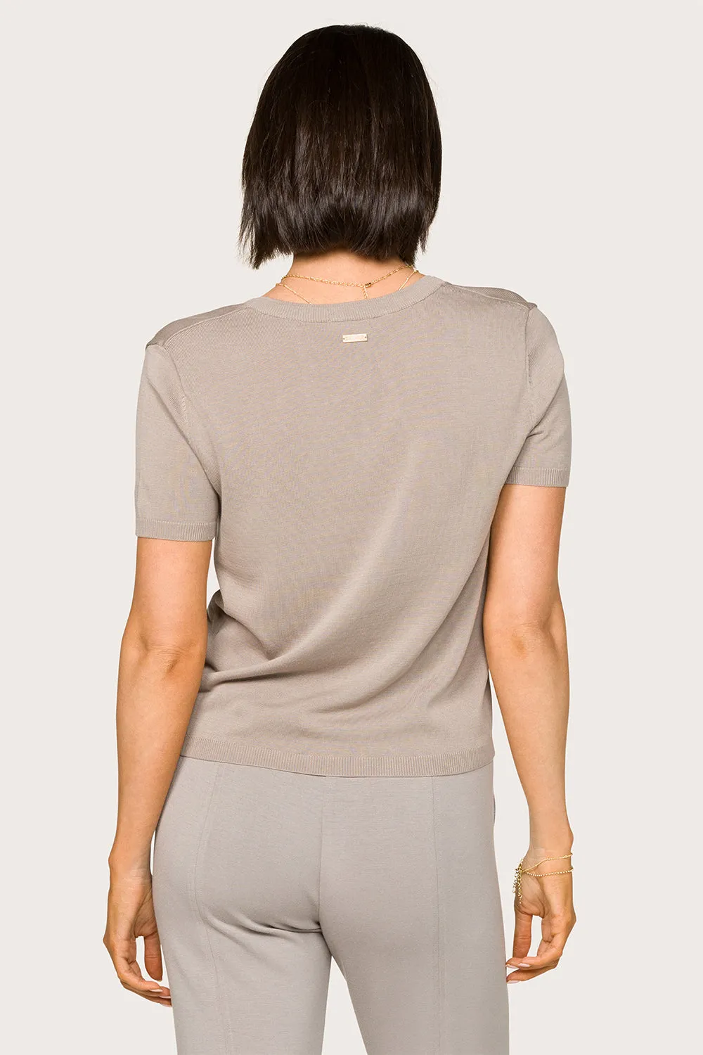 Vida Knit Tee sold by Alala product image thumbnail 5