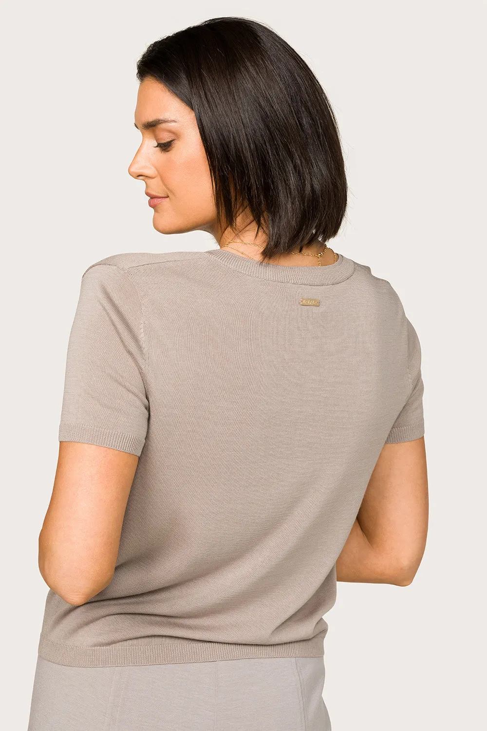 Vida Knit Tee sold by Alala product image thumbnail 2