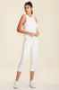 Mesh Tie-Back Tank sold by Alala