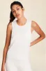Mesh Tie-Back Tank sold by Alala