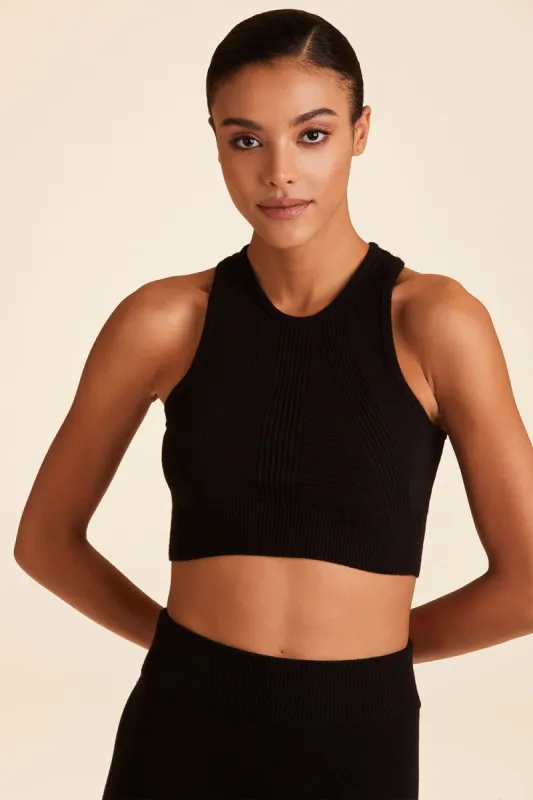Goddess Cashmere Crop Tank sold by Alala