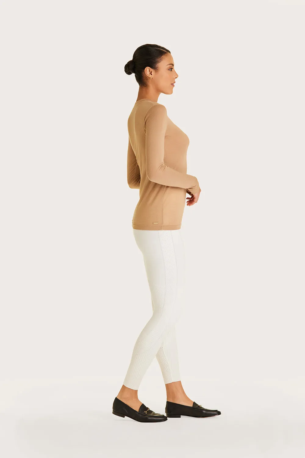 Cashmere Long Sleeve Crew sold by Alala product image thumbnail 5