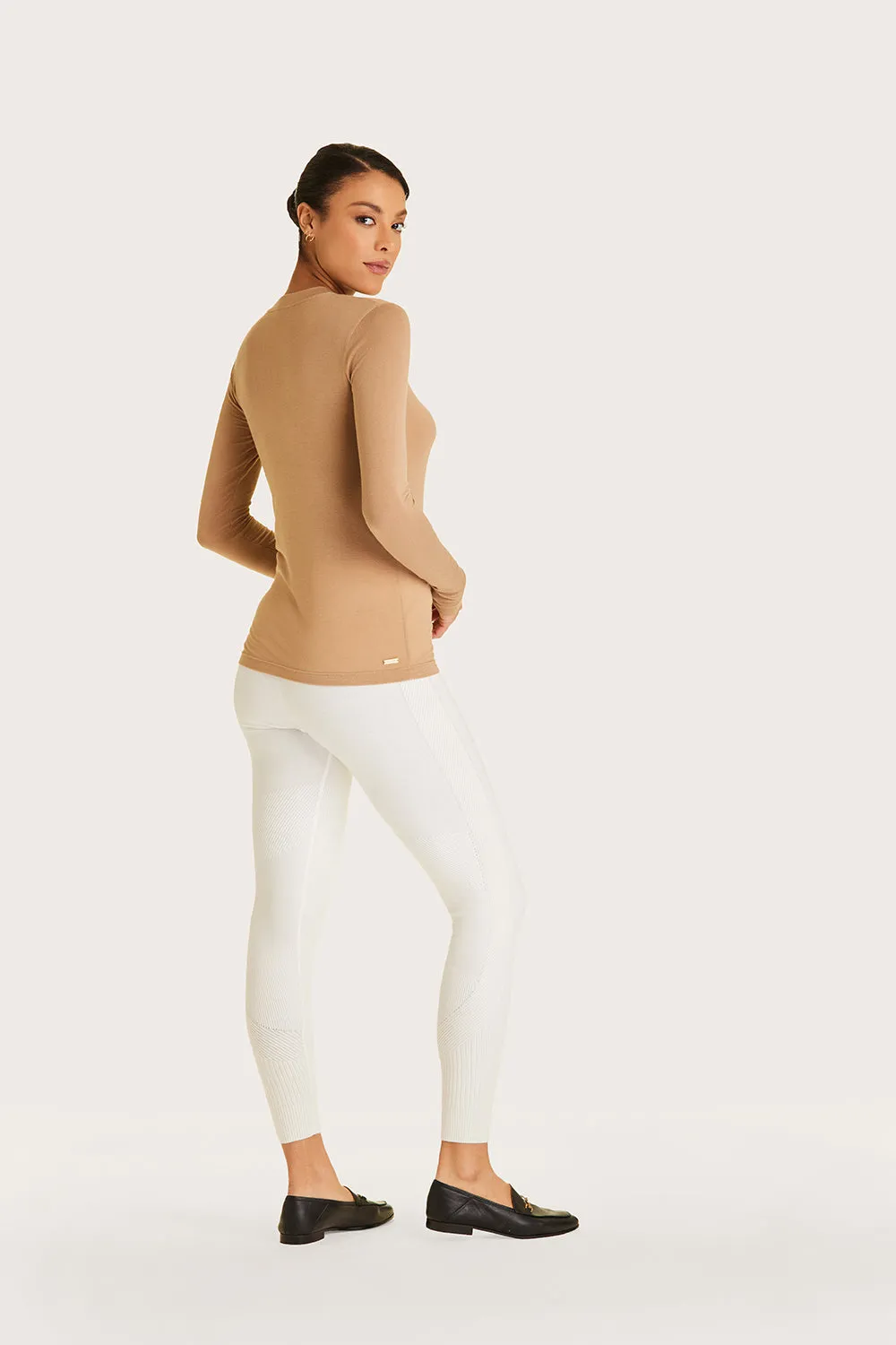 Cashmere Long Sleeve Crew sold by Alala product image thumbnail 3