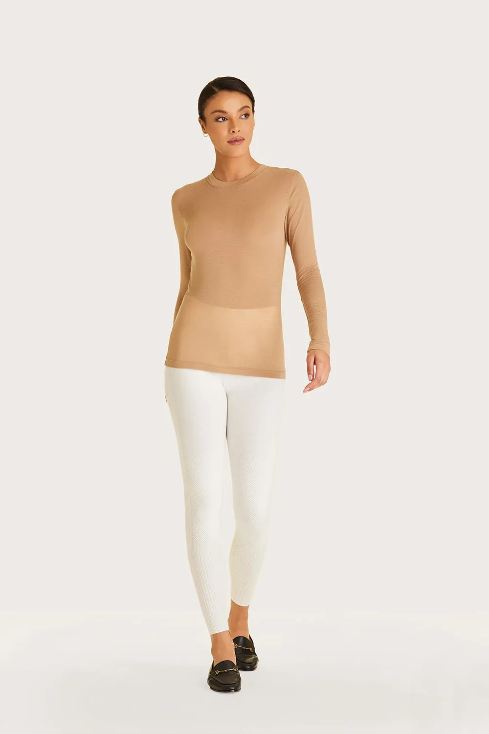 Cashmere Long Sleeve Crew sold by Alala product image thumbnail 4