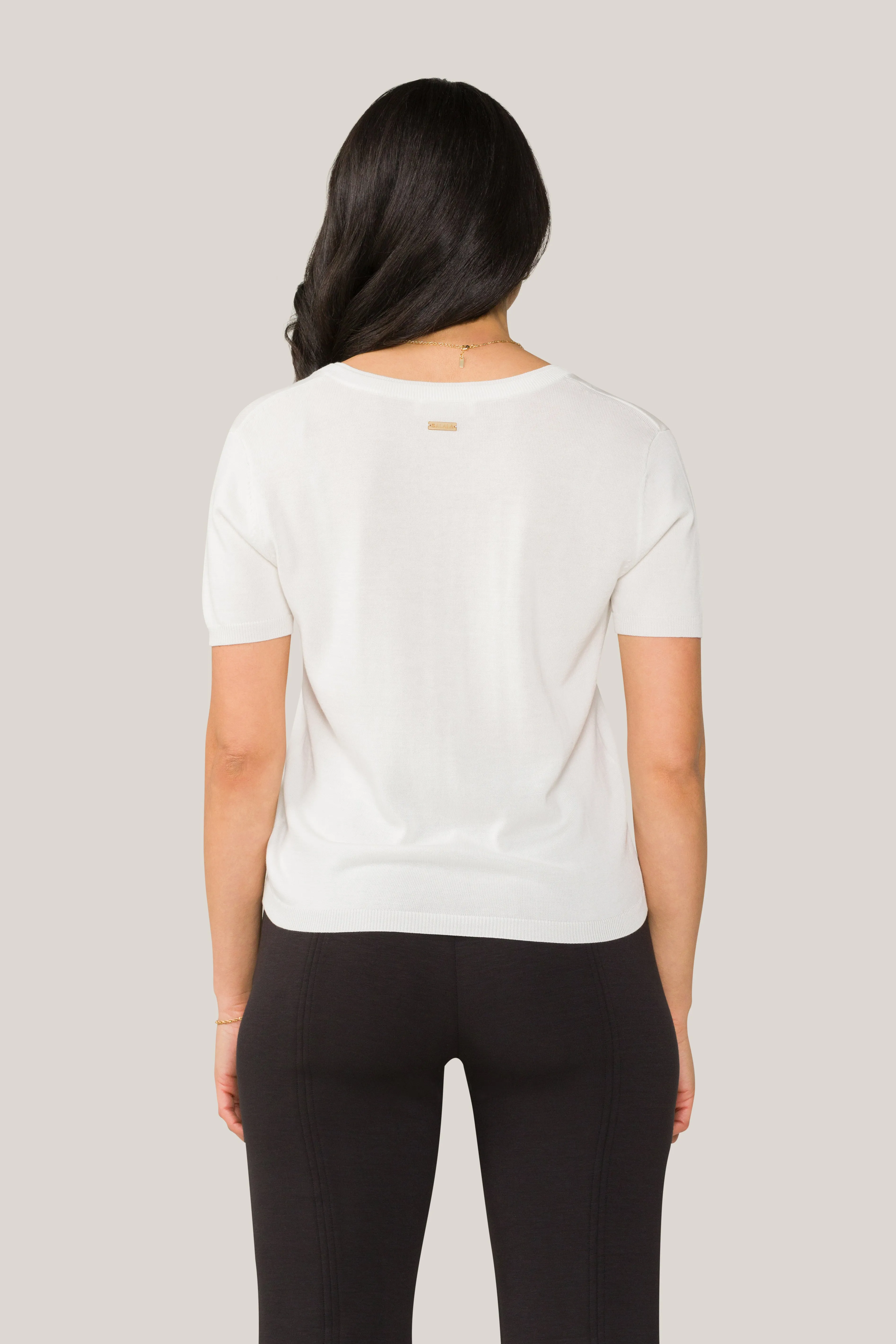 Vida Knit Tee sold by Alala product image thumbnail 2