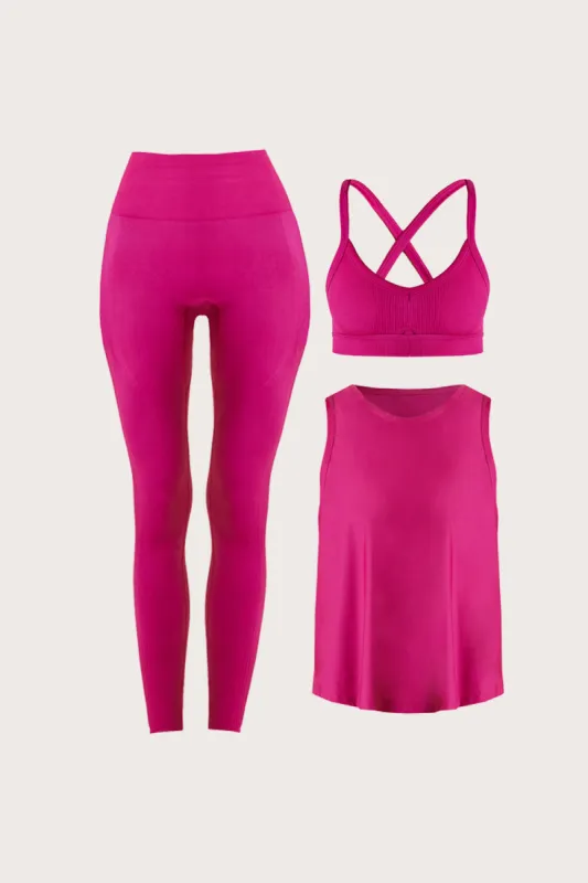 Raspberry Seamless Set sold by Alala