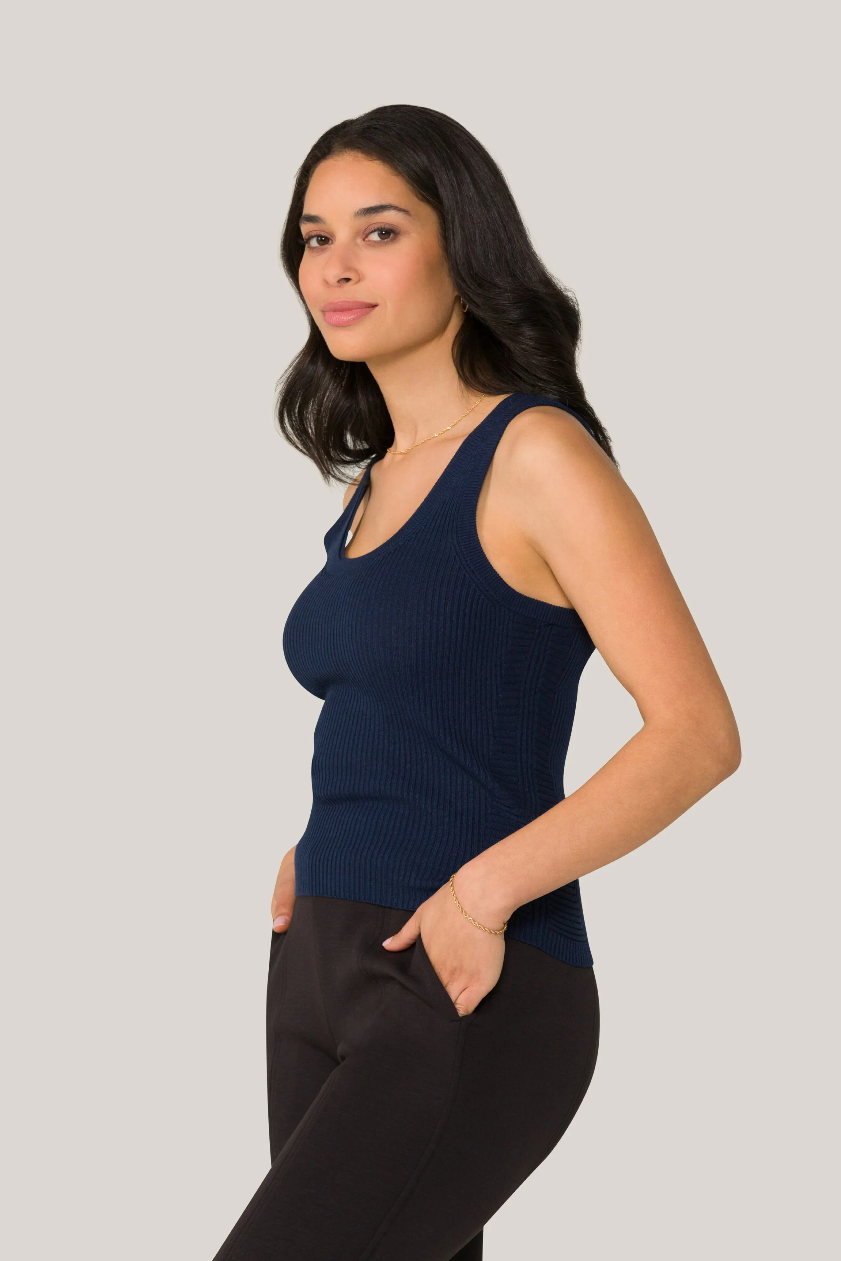 Vida Knit Tank sold by Alala product image thumbnail 4