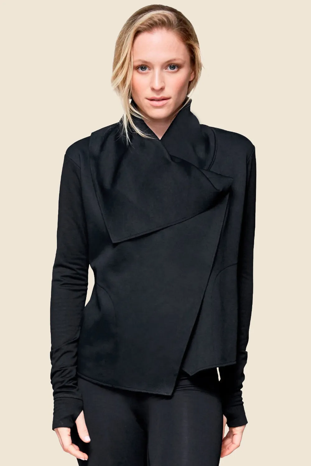 DRAPE JACKET sold by Alala