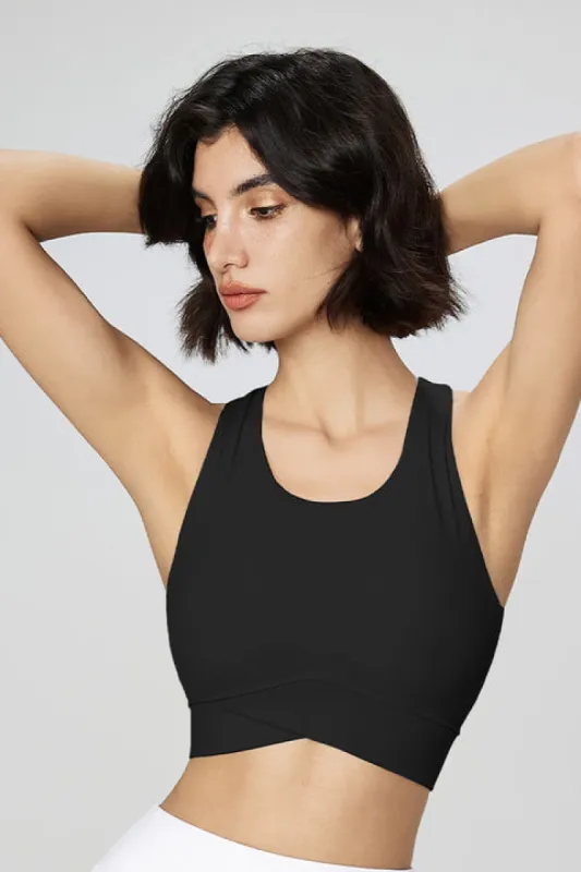 Isla Cross Over Bra made by Alala