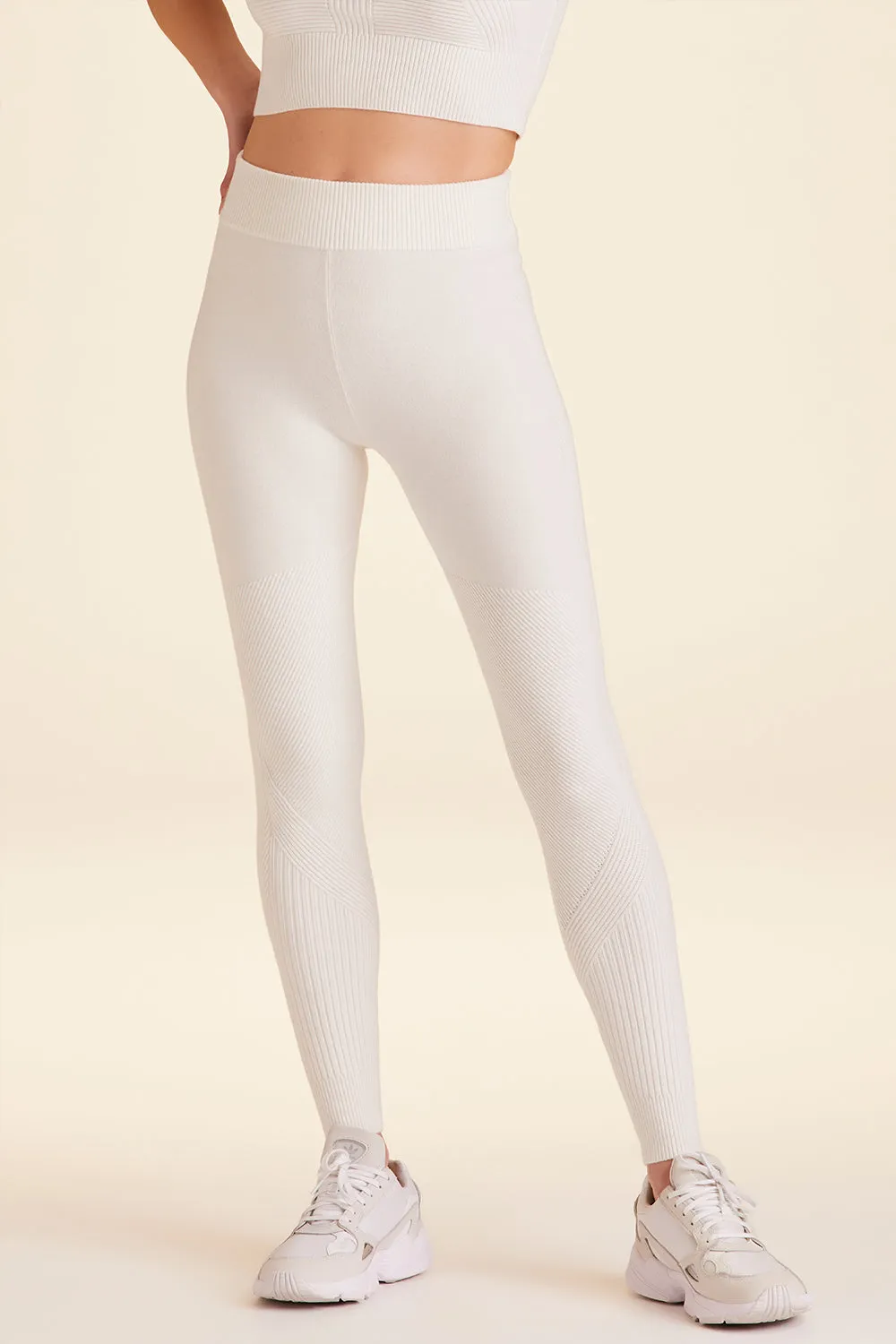 Goddess Cashmere Leggings sold by Alala