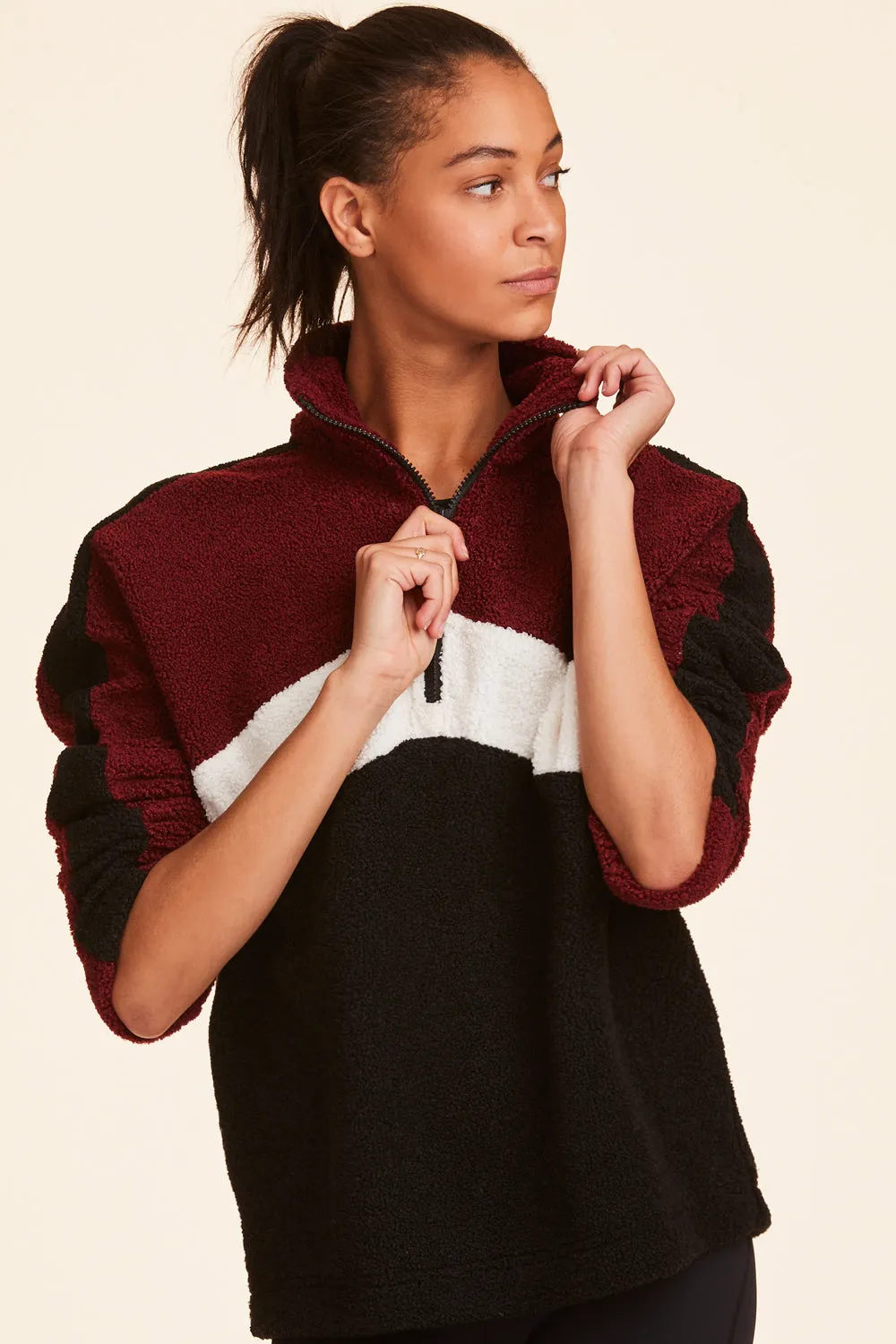 Chalet Sherpa Quarter Zip sold by Alala product image thumbnail 2