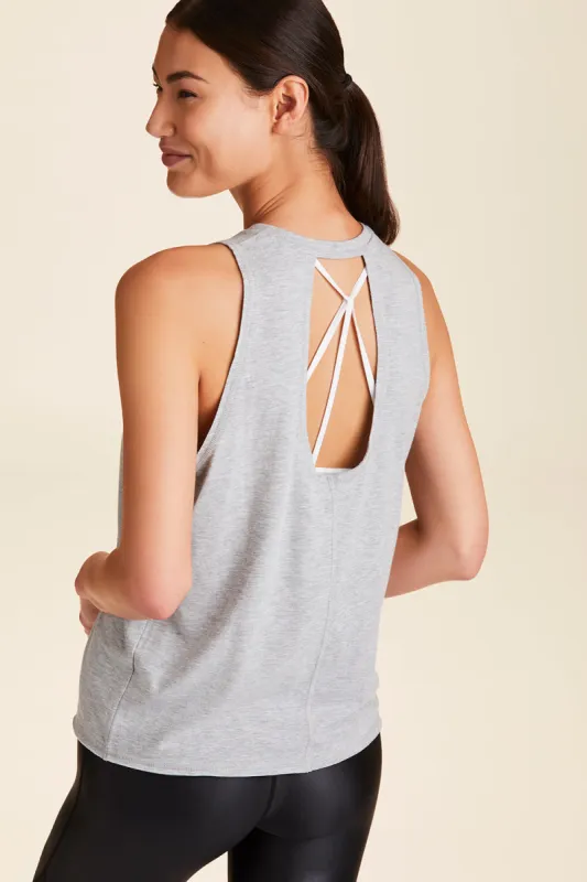 Keyhole Muscle Tee sold by Alala