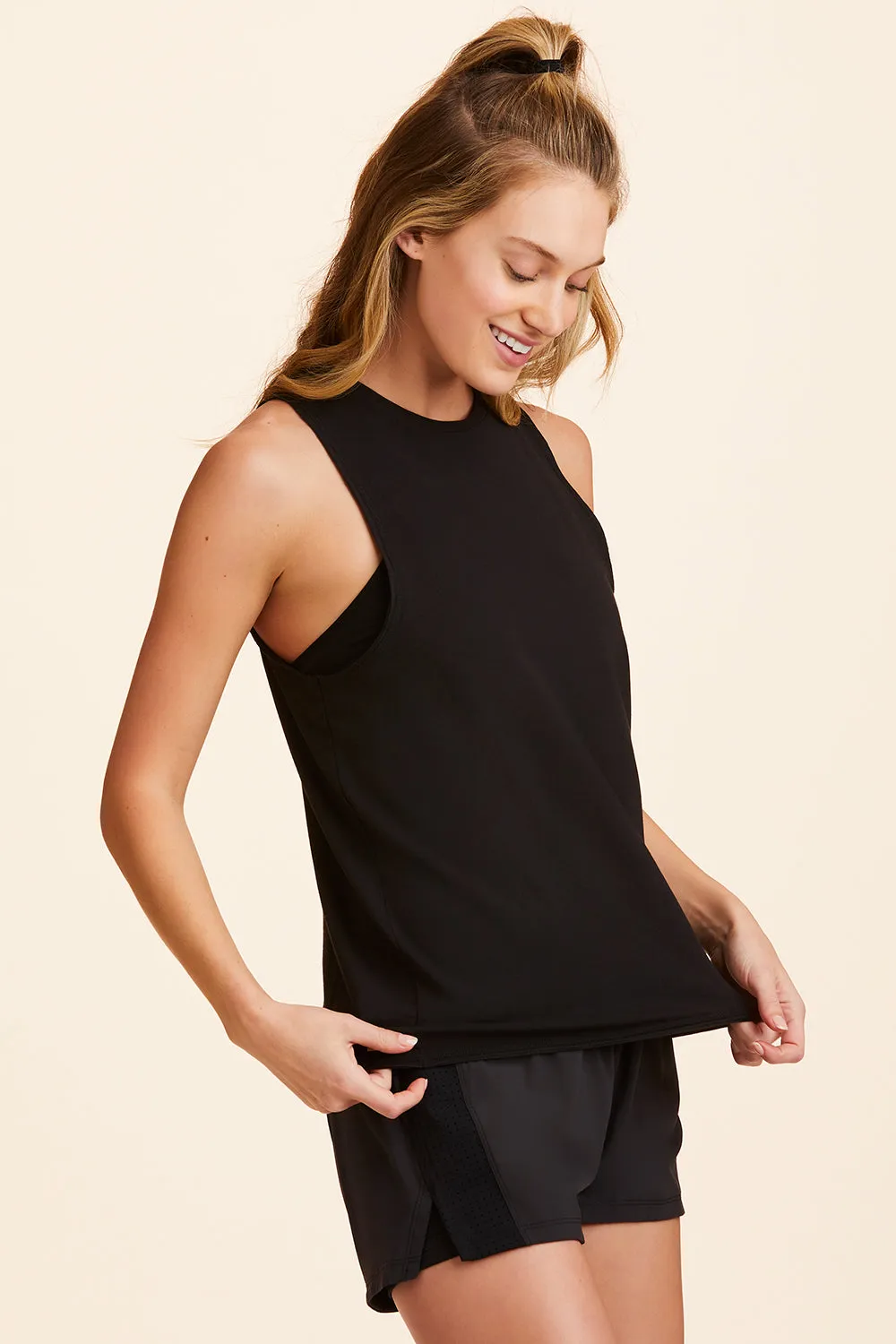Keyhole Muscle Tee sold by Alala product image thumbnail 4