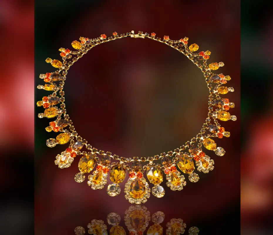 #16751 - Vibrant Flame Necklace sold by Albert Weiss