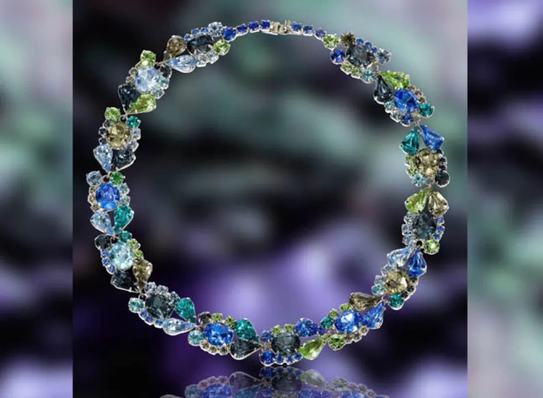 #13432 Wind Chime Necklace sold by Albert Weiss