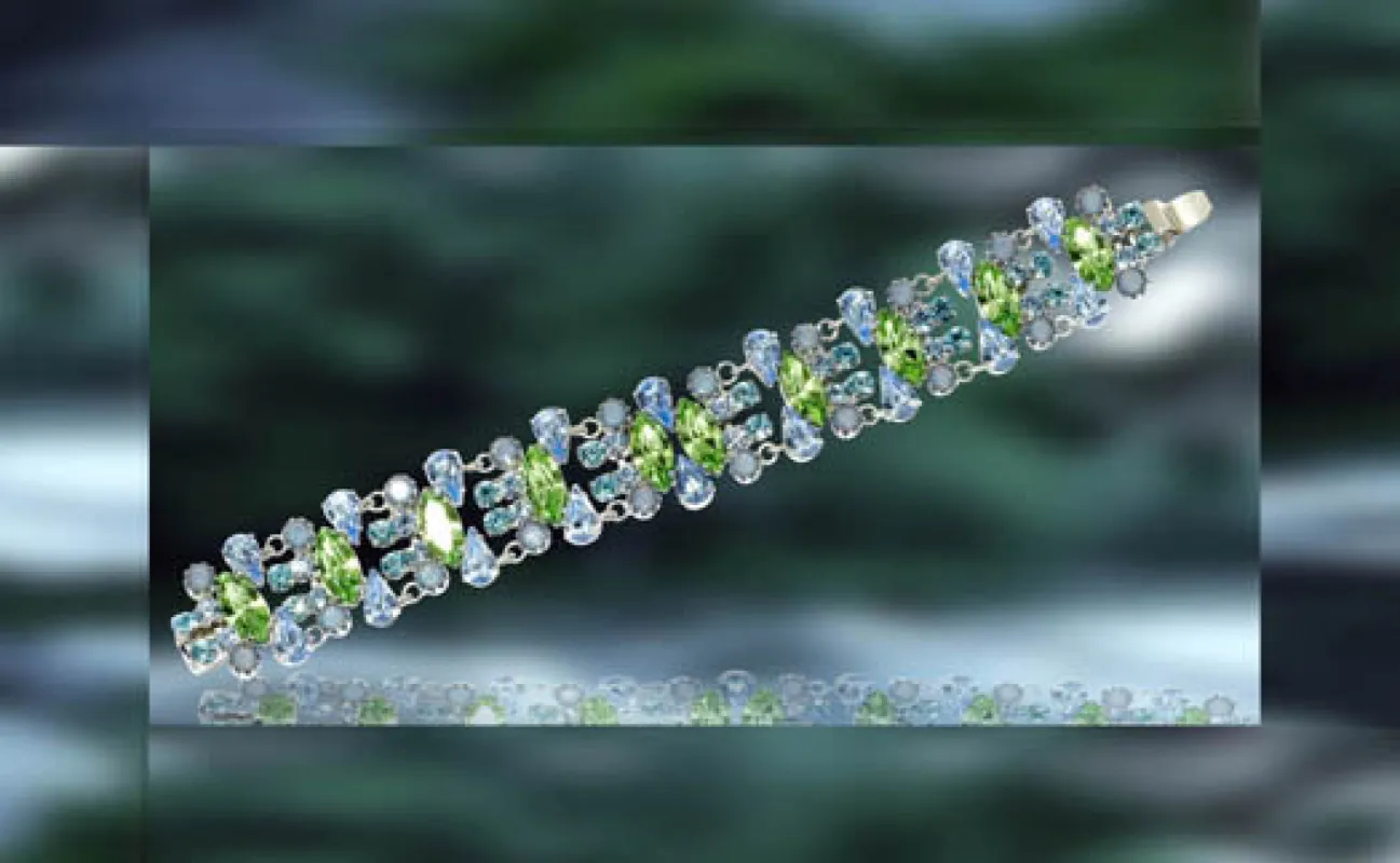 #13424 Wind Tunnel Bracelet made by Albert Weiss