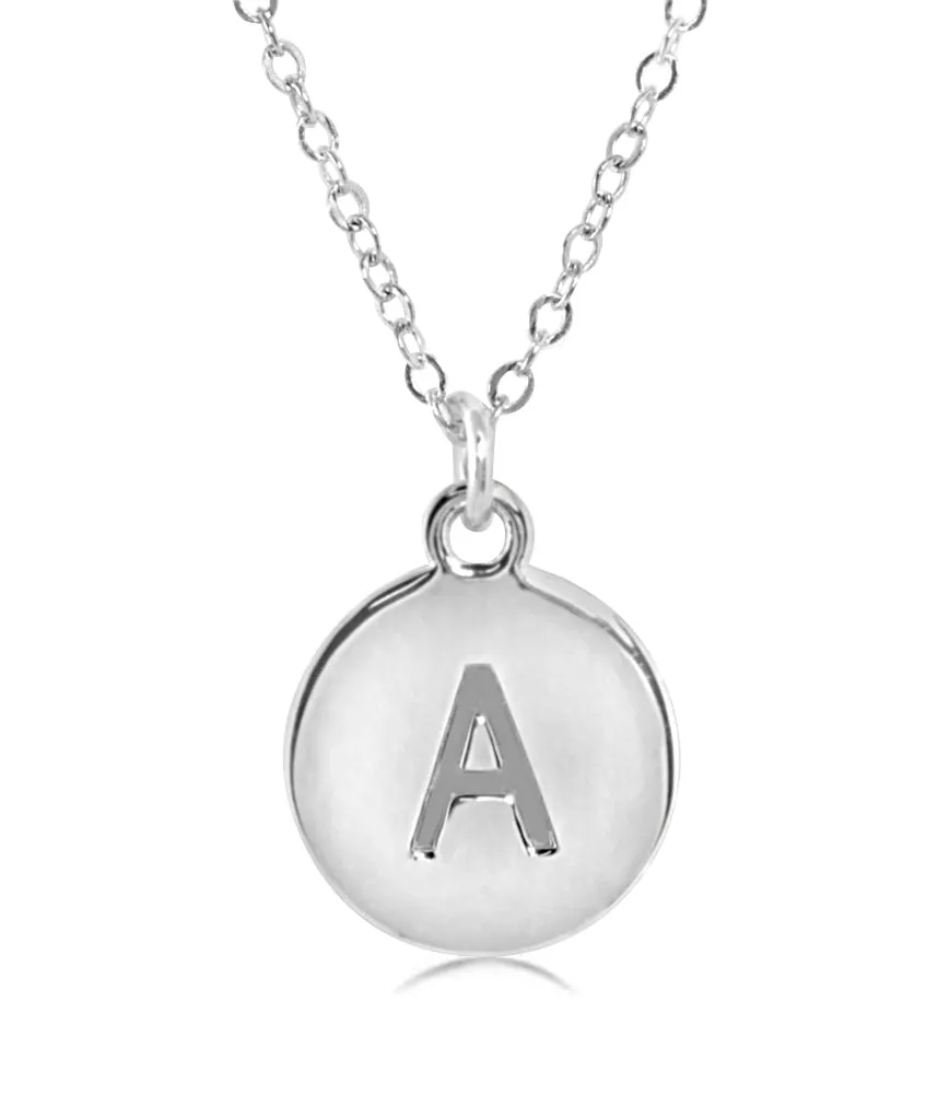 #16430 - Weiss Initial Necklace Available in Any Letter of the Alphabet - Adjustable from 18"-21" sold by Albert Weiss