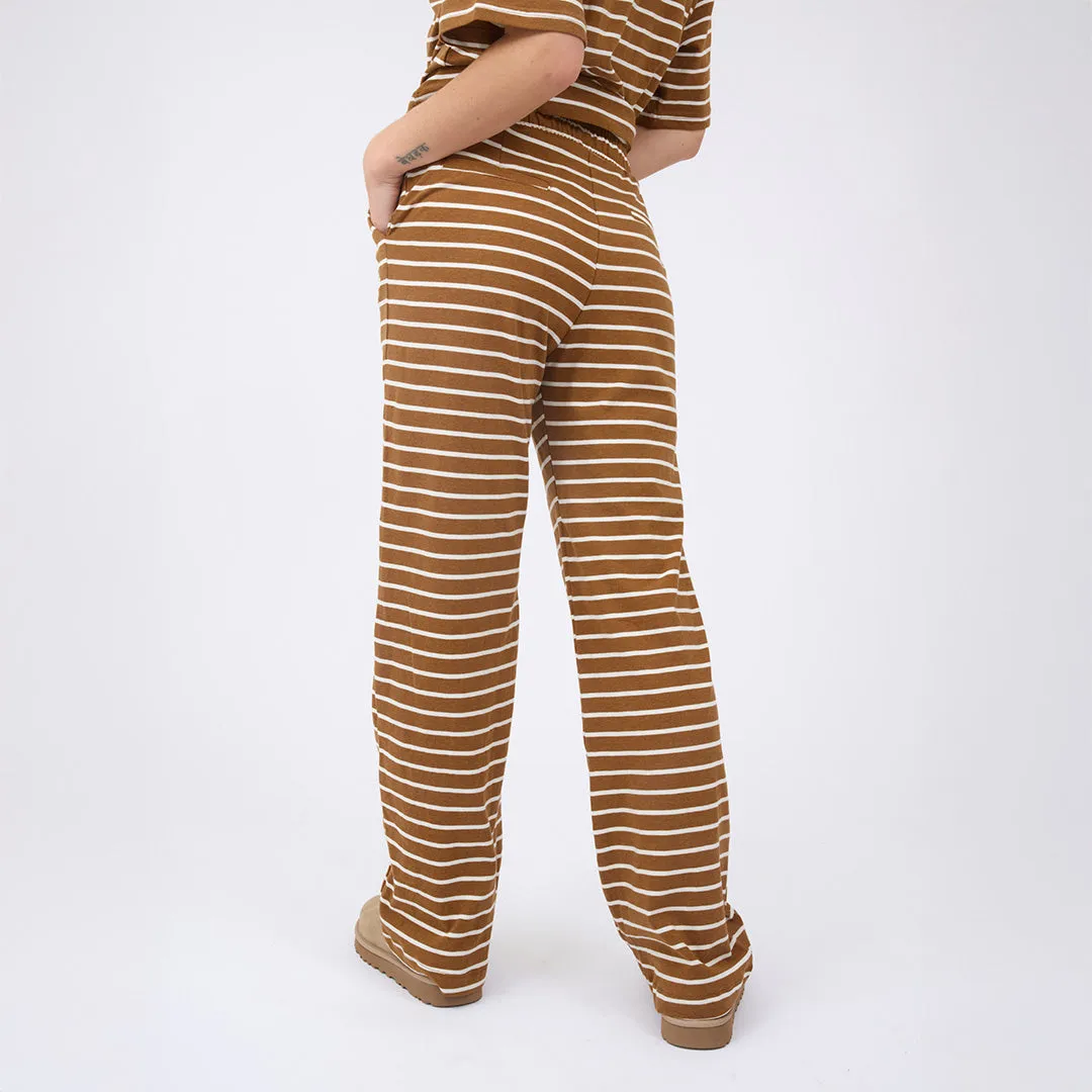 Pajama Pants, Brown Stripe sold by Albion product image thumbnail 4