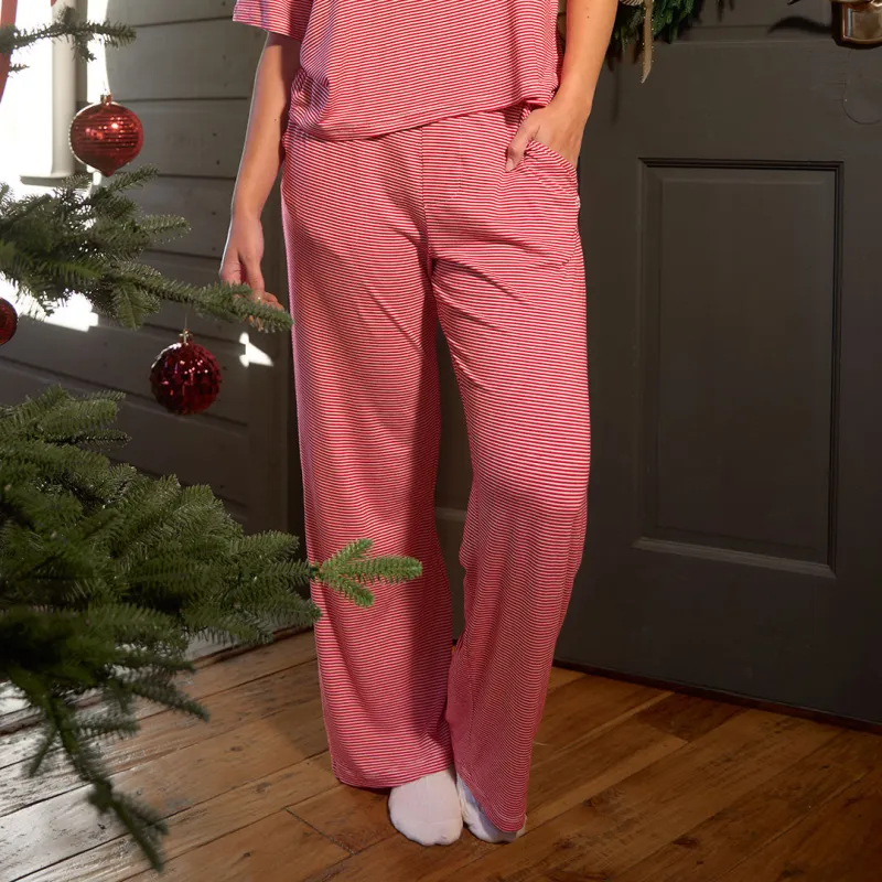 Pajama Pants, Candy Cane Stripe sold by Albion