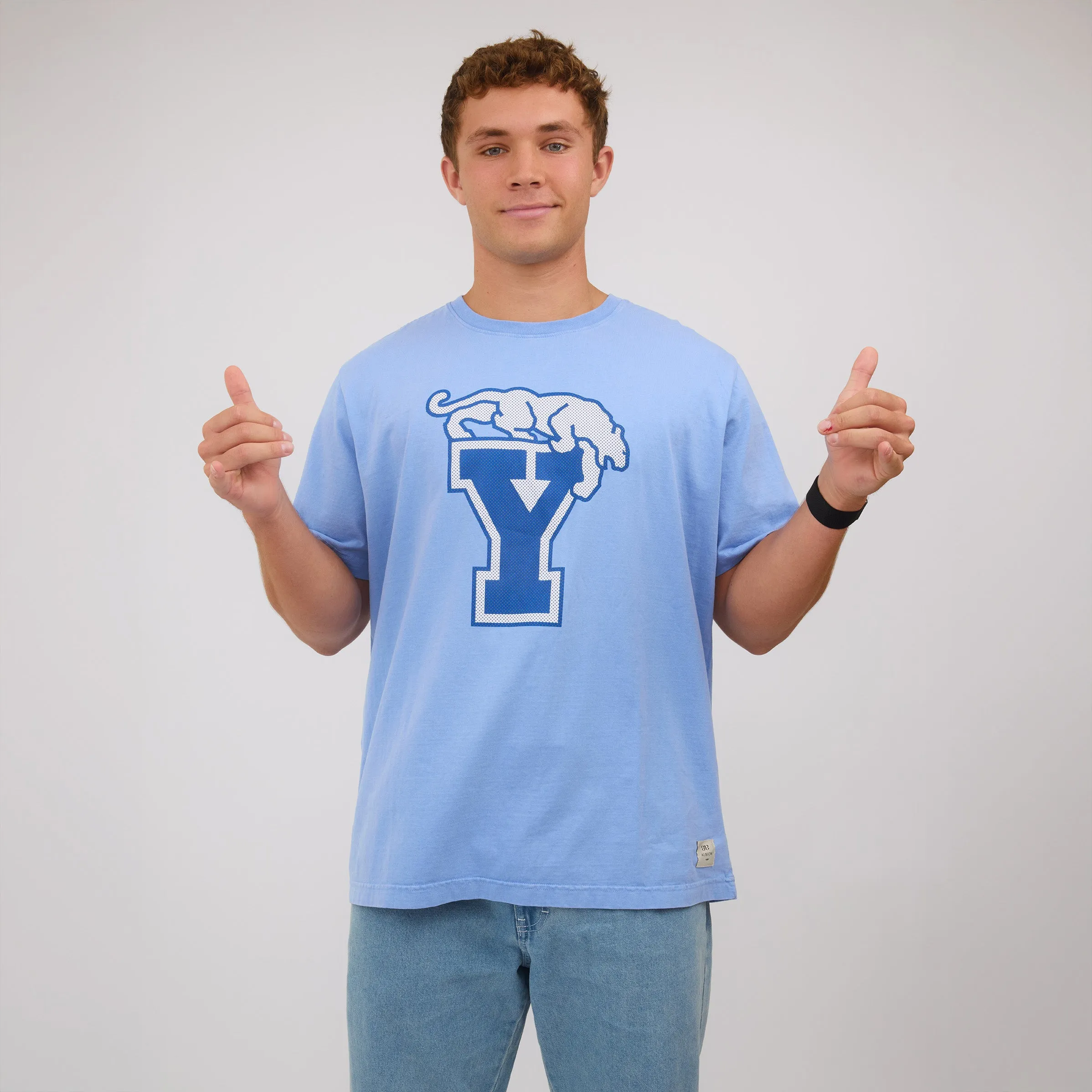 BYU Unisex Tee, Royal - Cougar Y sold by Albion product image thumbnail 5