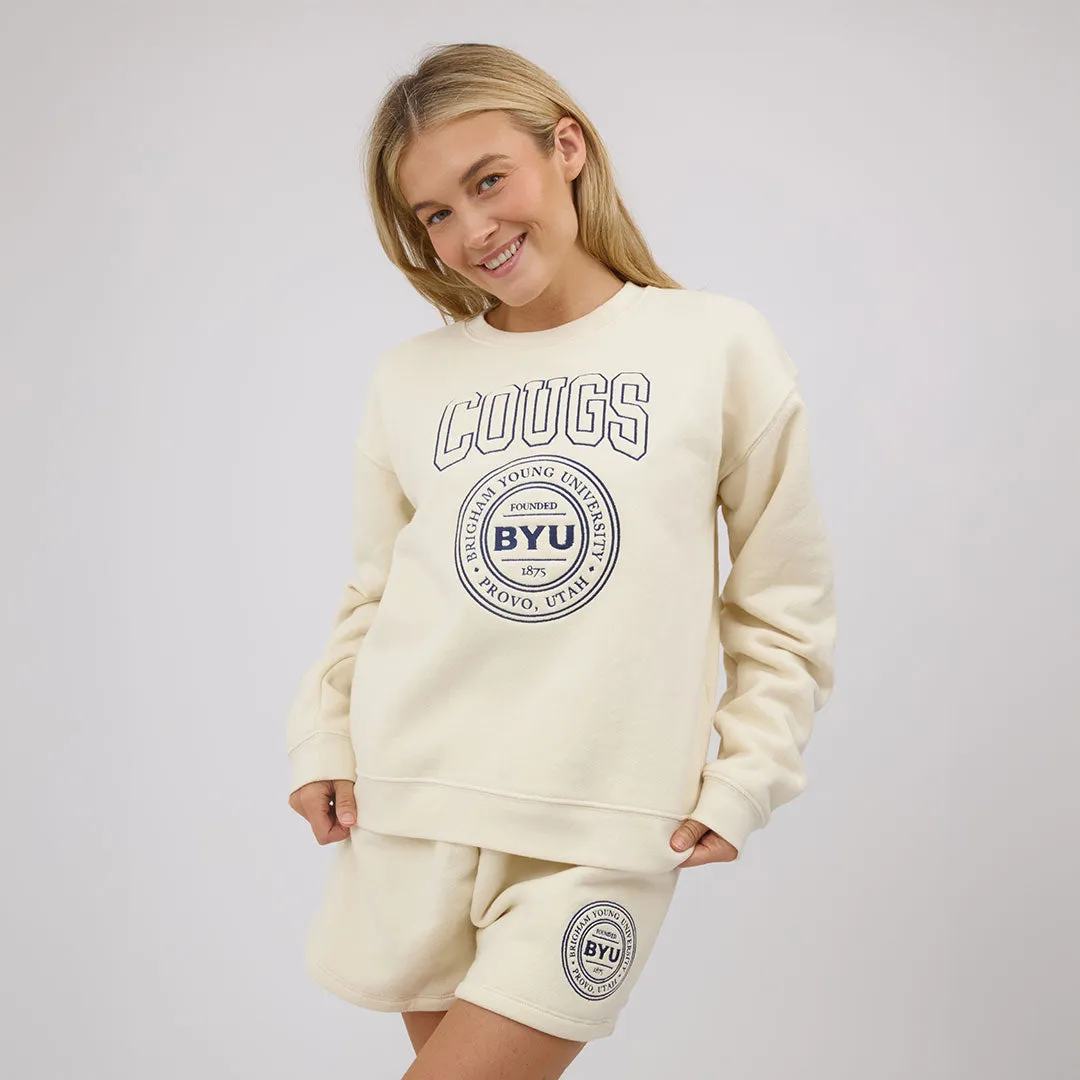 BYU Arrive Crew, Tan - Seal sold by Albion product image thumbnail 2