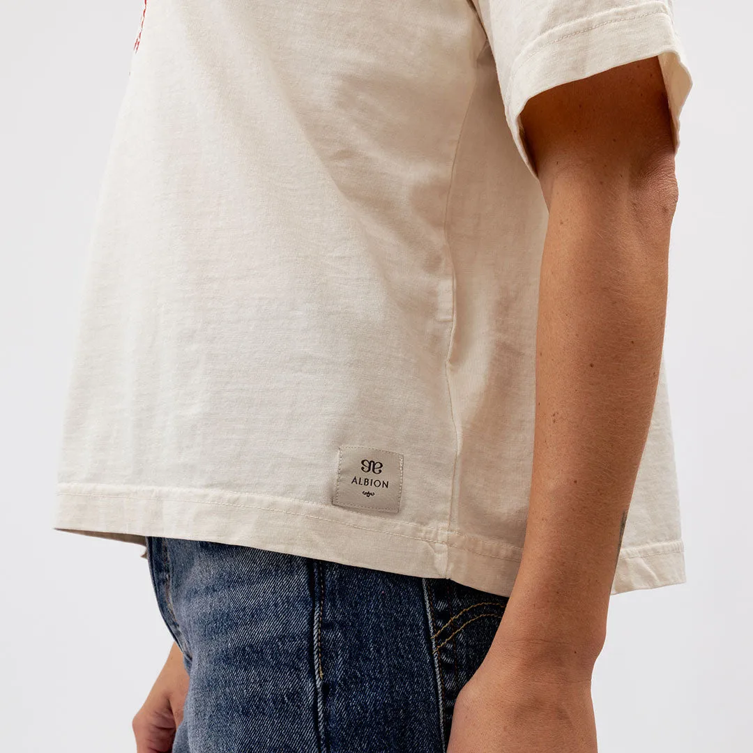 Utah Oversized Tee, Natural - UU sold by Albion product image thumbnail 5