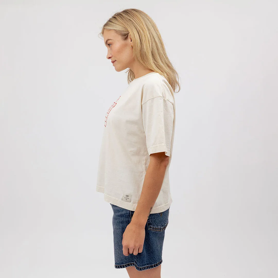 Utah Oversized Tee, Natural - UU sold by Albion product image thumbnail 3