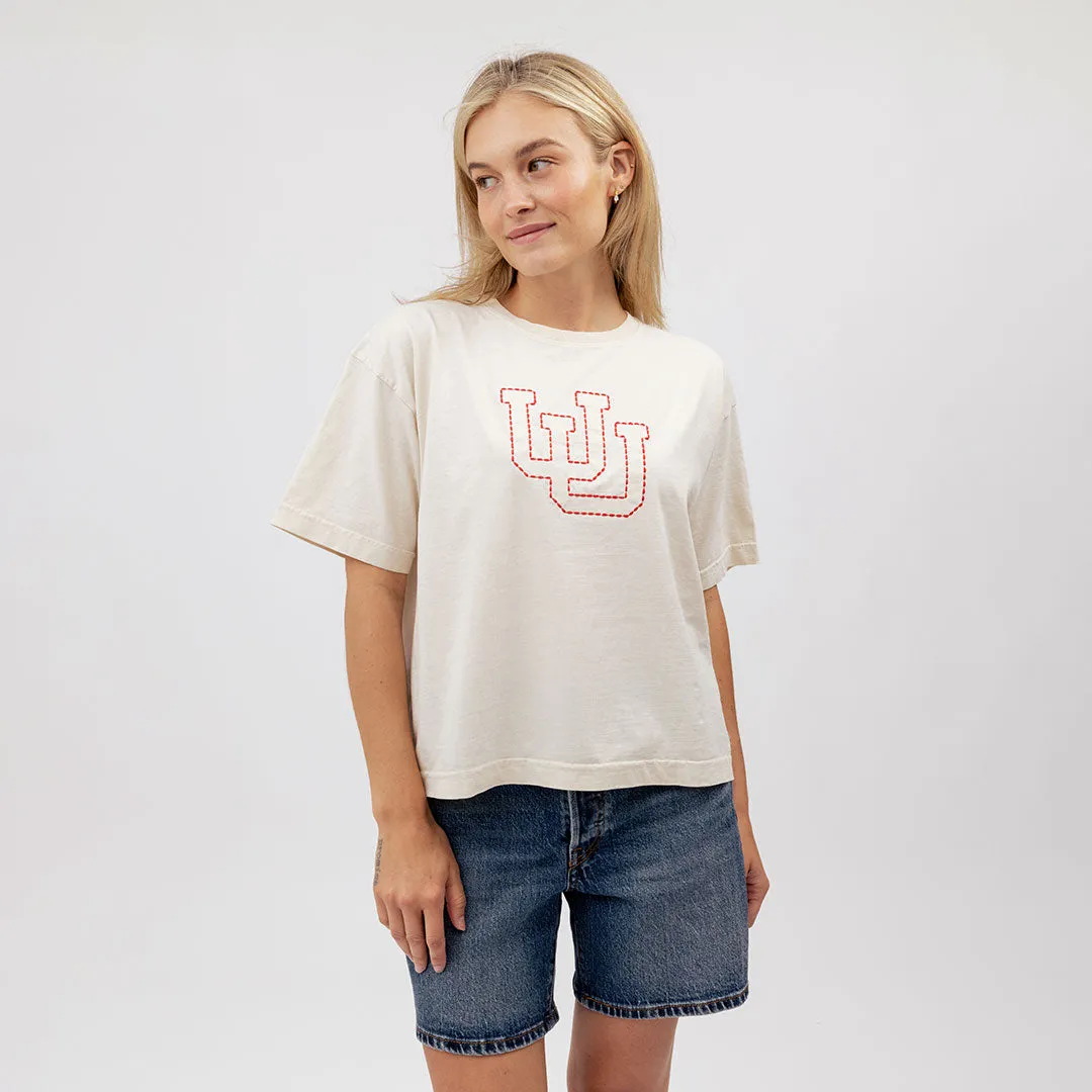 Utah Oversized Tee, Natural - UU sold by Albion product image thumbnail 2