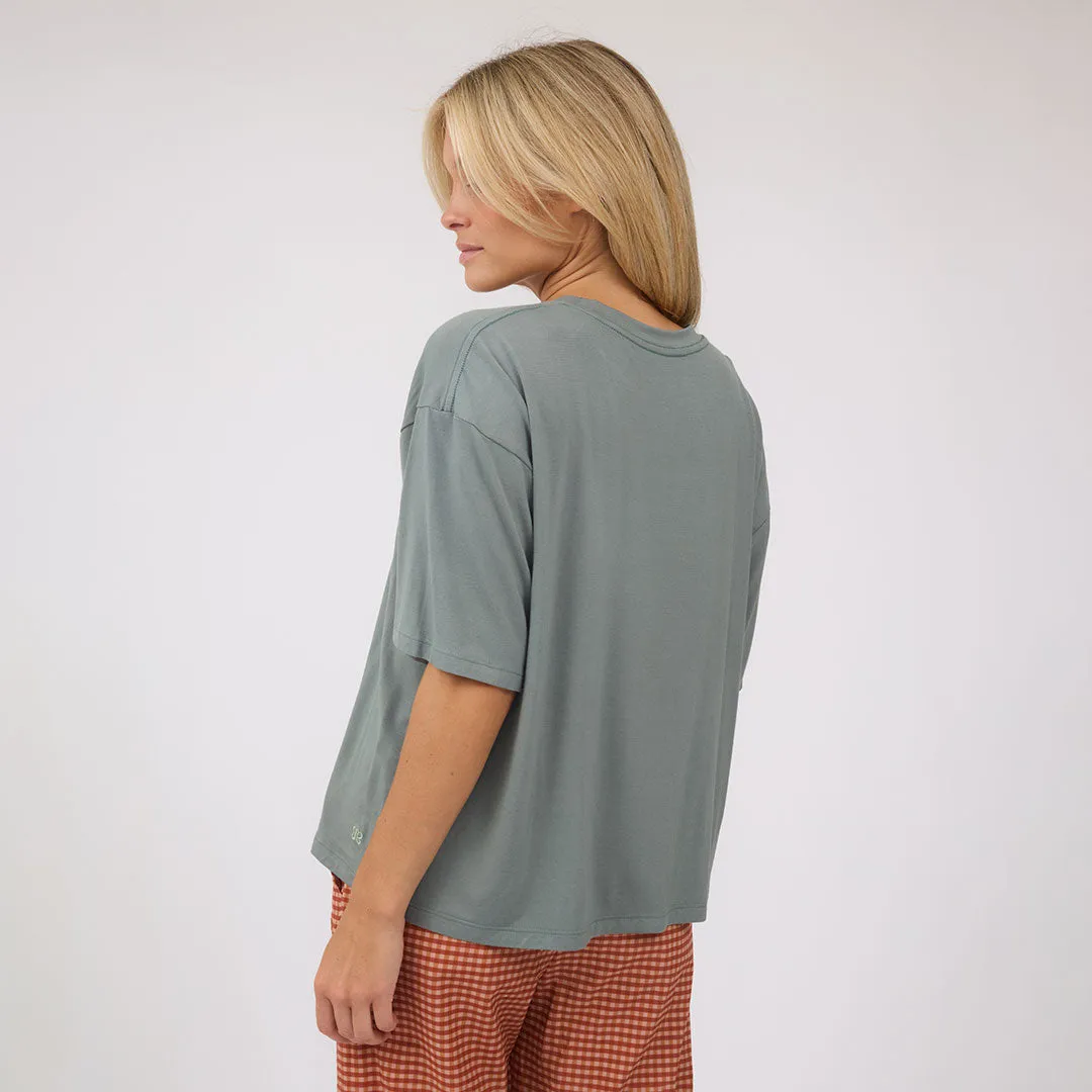 Perfect Oversized Bamboo Tee, Clover sold by Albion product image thumbnail 3