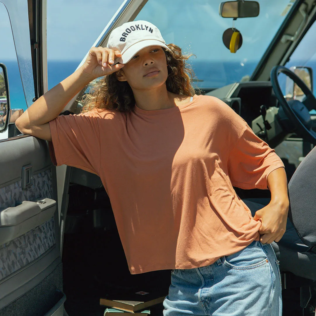 Perfect Oversized Bamboo Tee, Marmalade sold by Albion product image thumbnail 4