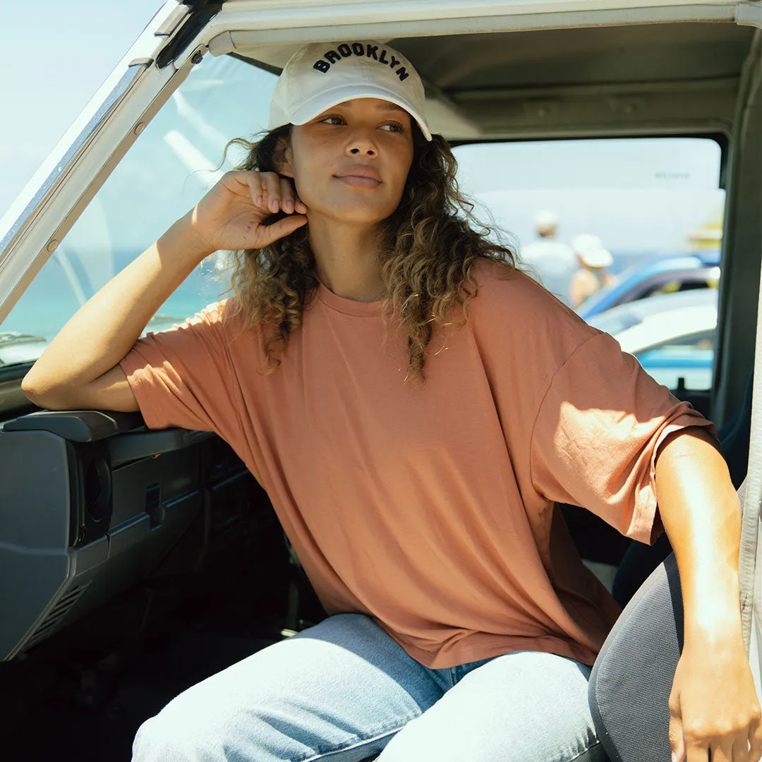 Perfect Oversized Bamboo Tee, Marmalade sold by Albion