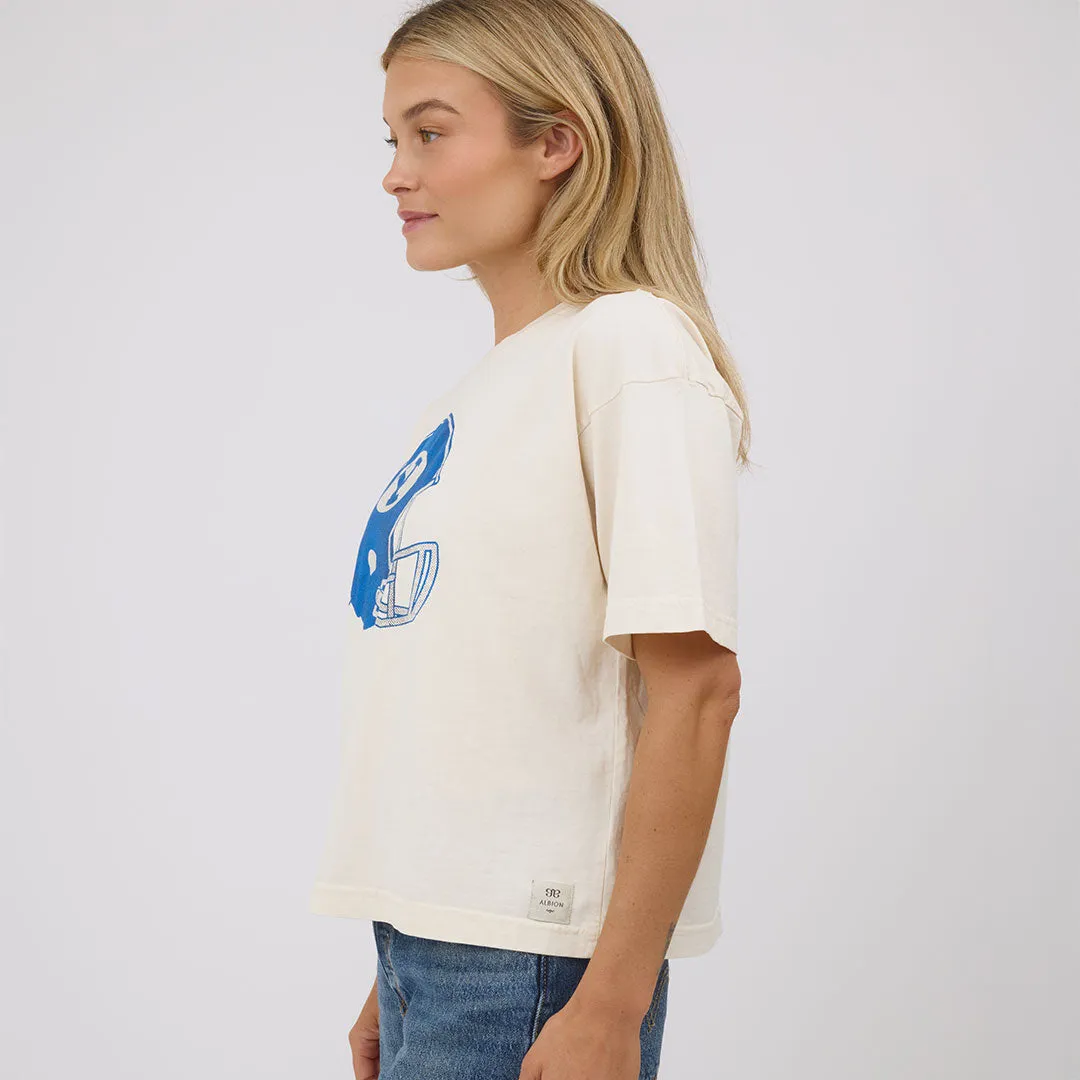 BYU Oversized Tee, Natural - Helmet sold by Albion product image thumbnail 4