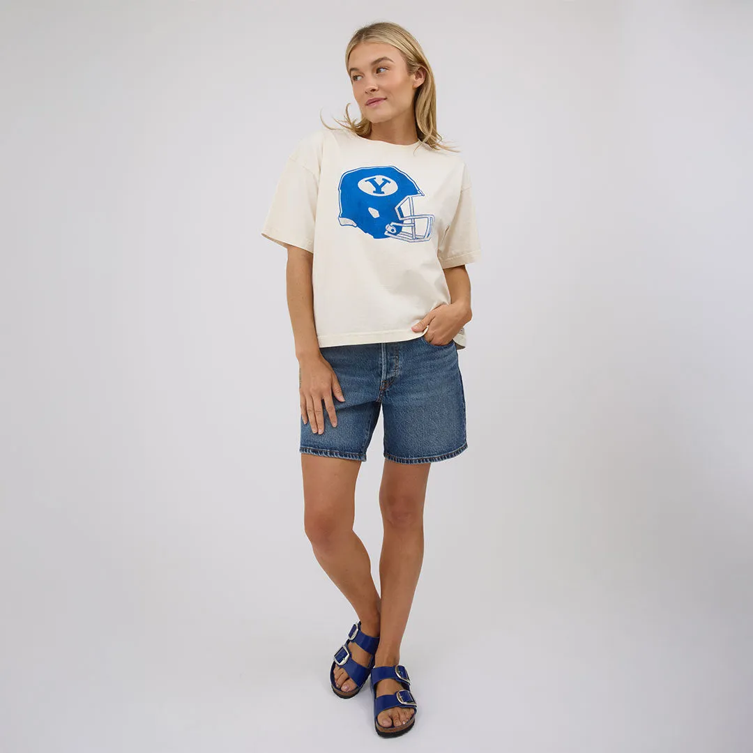BYU Oversized Tee, Natural - Helmet sold by Albion product image thumbnail 2