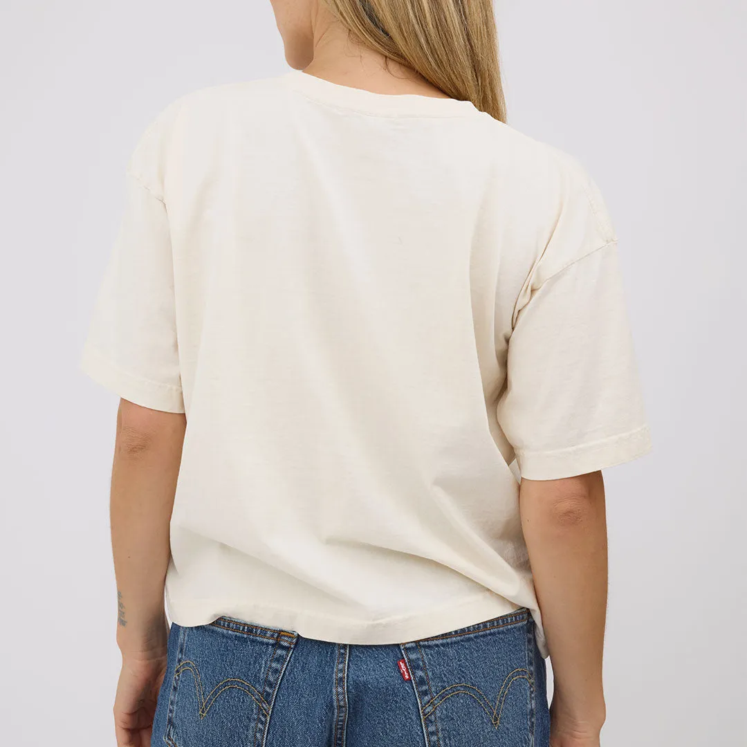 BYU Oversized Tee, Natural - Helmet sold by Albion product image thumbnail 5