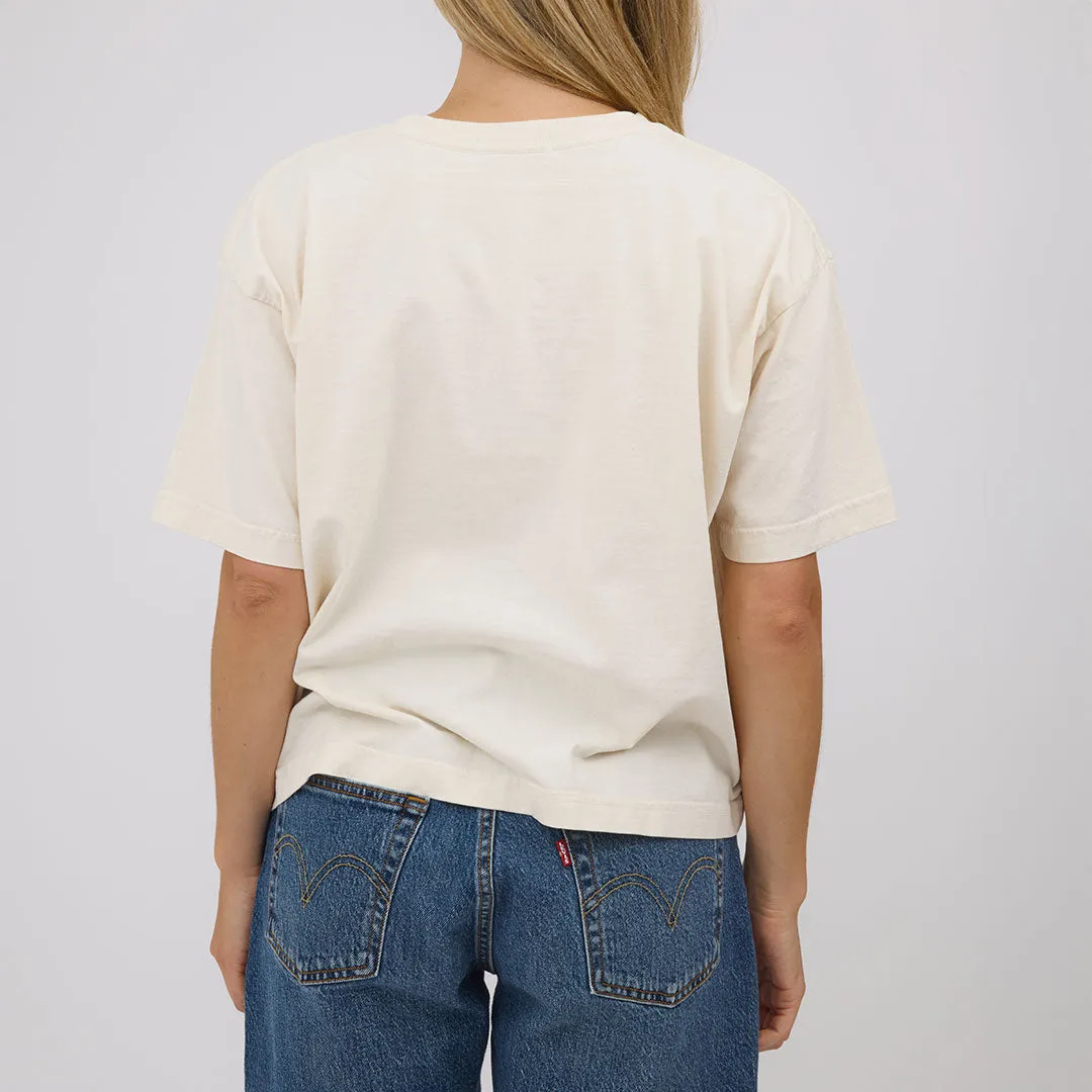 BYU Oversized Tee, Natural - Cougars sold by Albion product image thumbnail 5