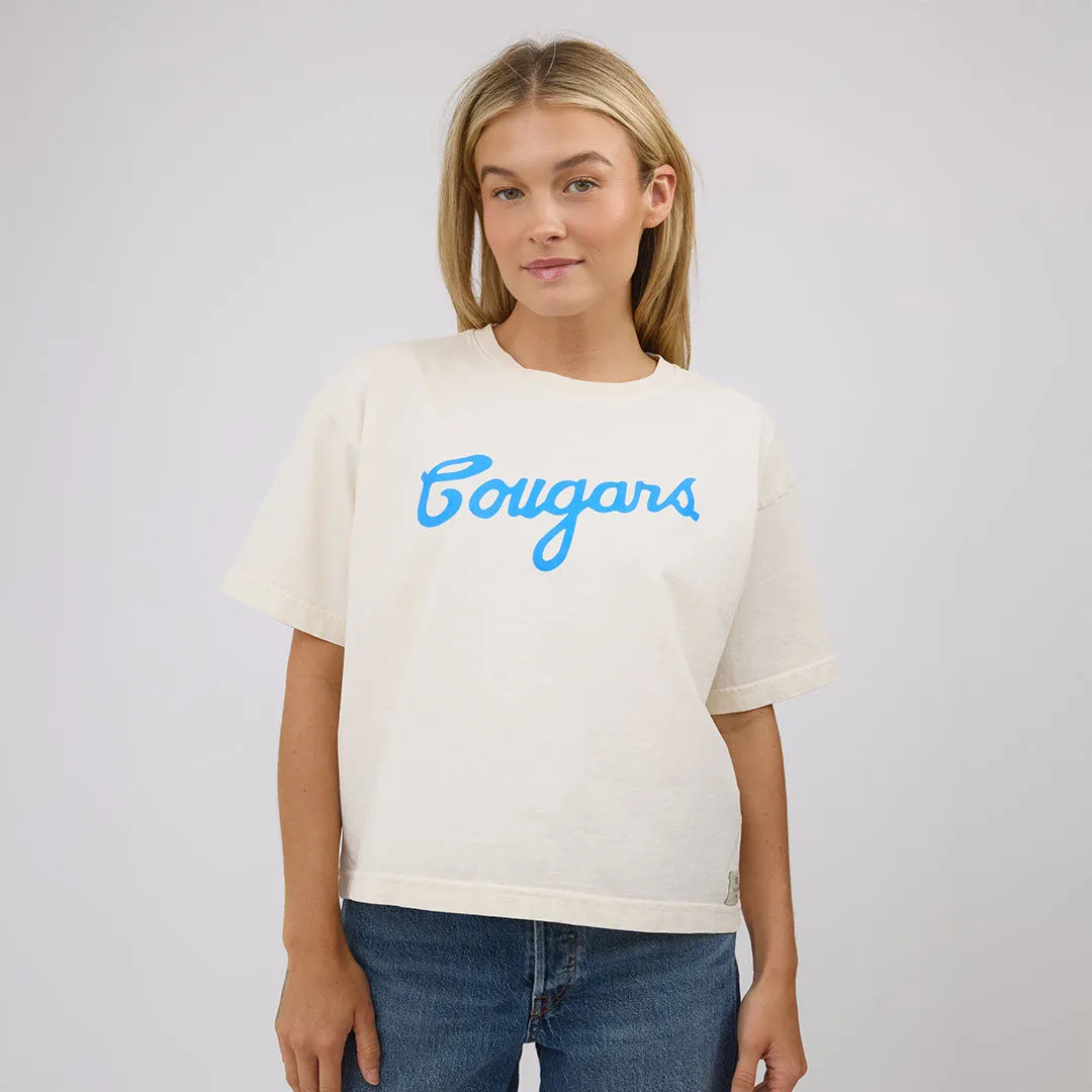 BYU Oversized Tee, Natural - Cougars sold by Albion product image thumbnail 3