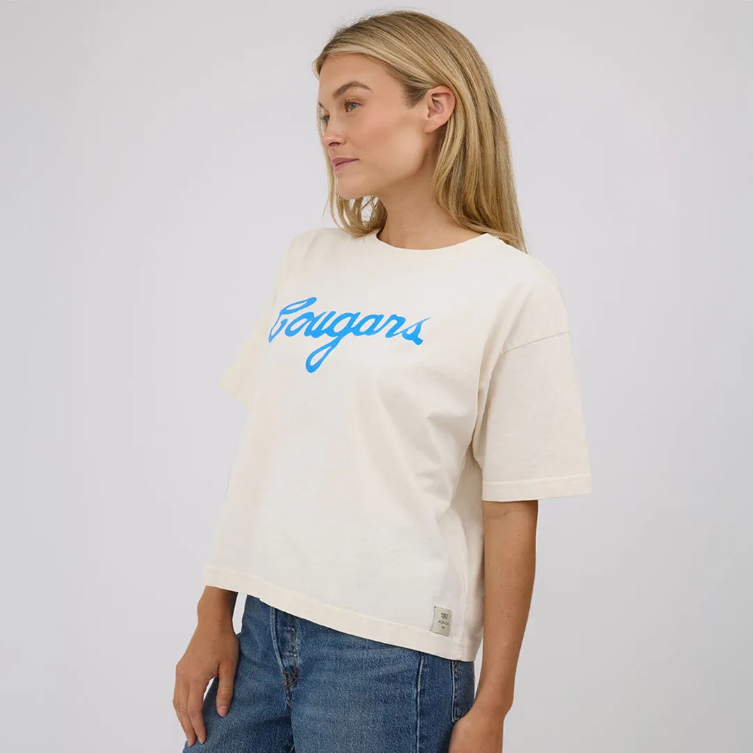 BYU Oversized Tee, Natural - Cougars sold by Albion product image thumbnail 4