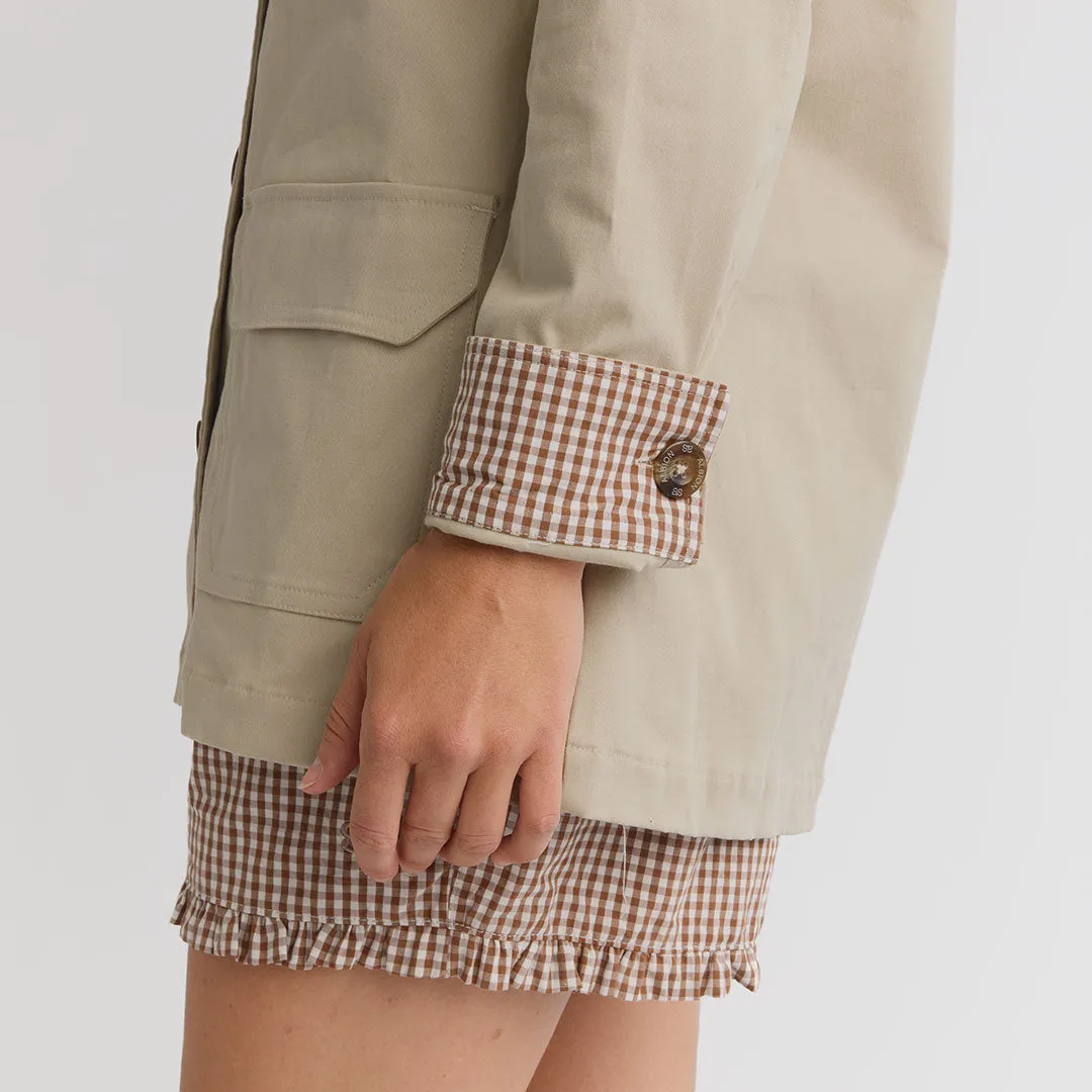 Fisherman Jacket, Brown Canvas sold by Albion product image thumbnail 4