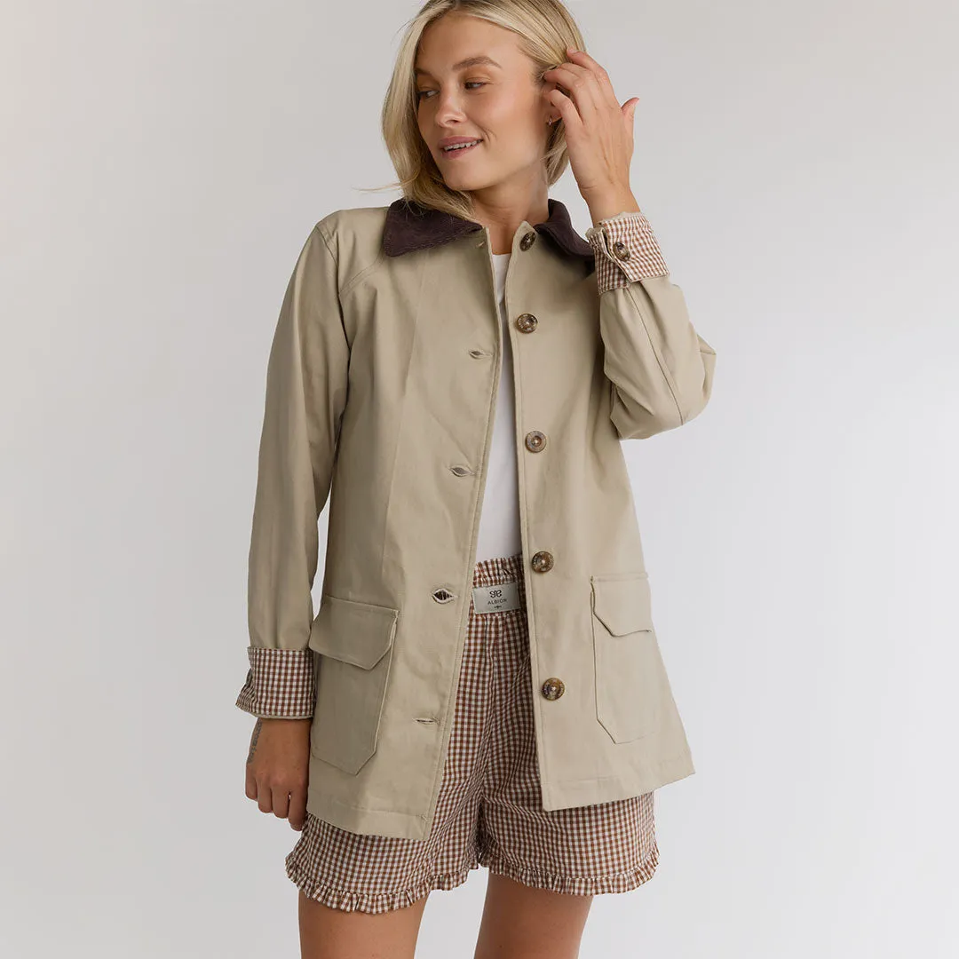 Fisherman Jacket, Brown Canvas sold by Albion product image thumbnail 2