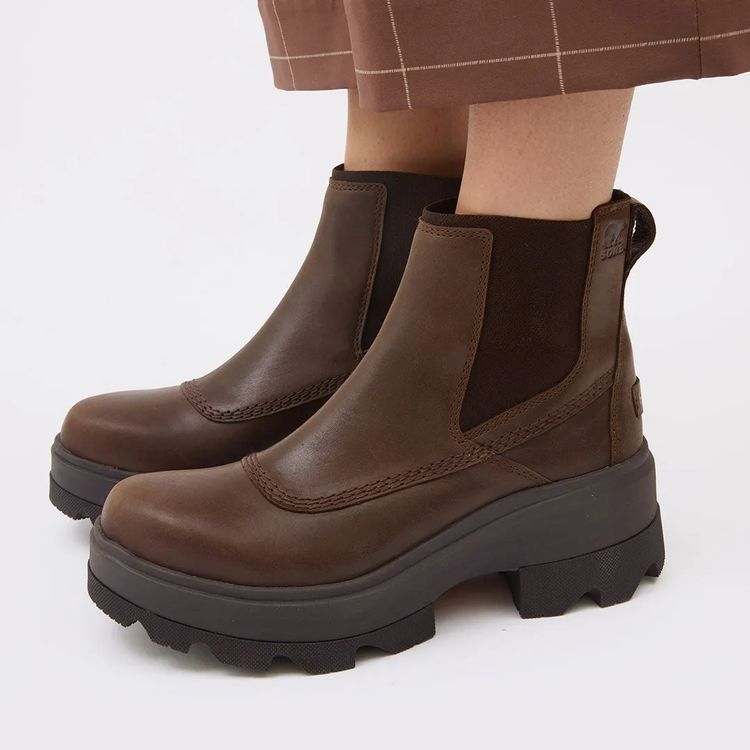 Sorel Joan Frwd Chelsea Boots, Tobacco/Blackened Brown sold by Albion