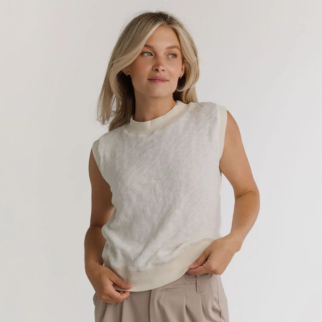 Somerset Knit Sweater Vest sold by Albion product image thumbnail 2